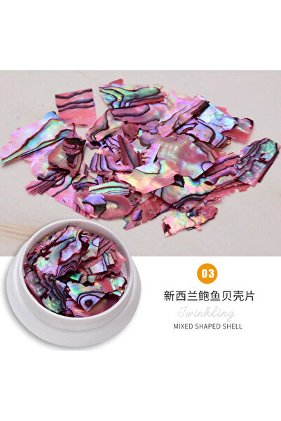 Choice Style3 Women Nail Art Ultra Thin Accessories Shell Slice New Zealand B...