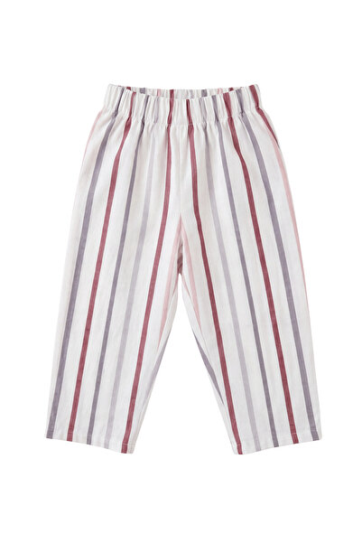 elibaby Unisex 100% Cotton Poplin Fabric Baggy Trousers