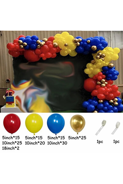 Disney as the picture as the picture 150pcs Princess Theme Party Balloons Arc...