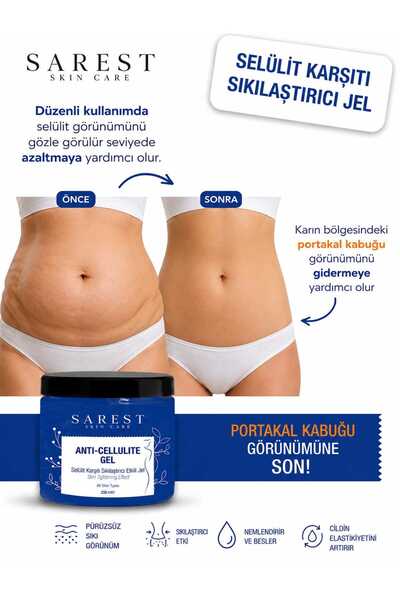 Sarest skincare Sıkılaştırıcı*1Incelme*Toparlayıcı Selülit & Çatlak Gidermeye...