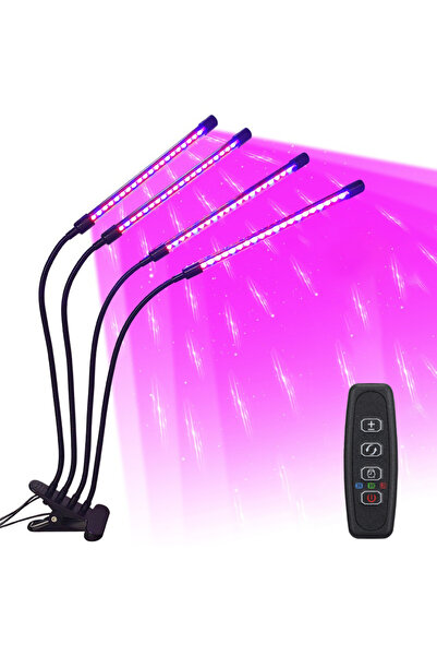 Choice 4 Head USB-80LED USB LED Plant Grow Light Indoor Garden 10 Dimmable Le...
