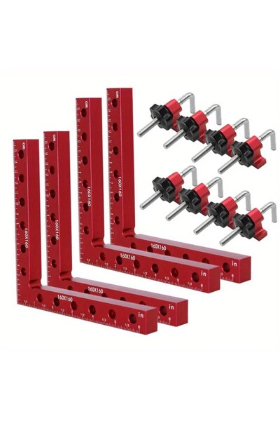 choice2 4 Pack 160MM 90 Degree L-Shaped Auxiliary Fixture Splicing Board Posi...
