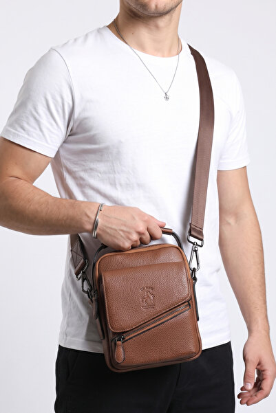 en deri Multi-Compartment Shoulder Bag - Men's Crossbody Bag with Adjustable ...