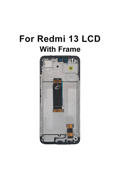choice2 شاشة لمس LCD مع إطار لهاتف Redmi 13 و13C 4G 5G، تجميع شاشة رقمية لـ P...