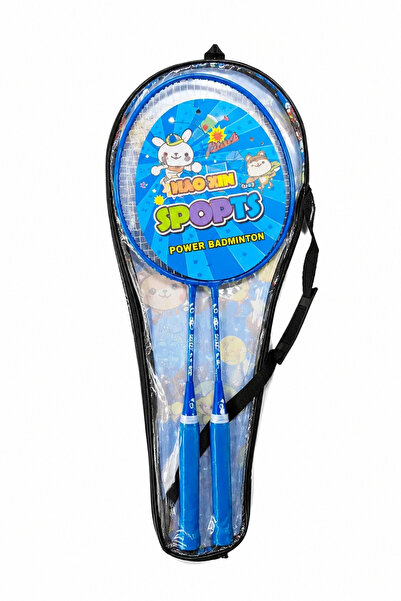 Zenorius Set Palete Badminton pentru Copii și Adulți, 2 Rachete + Husă cu Fer...
