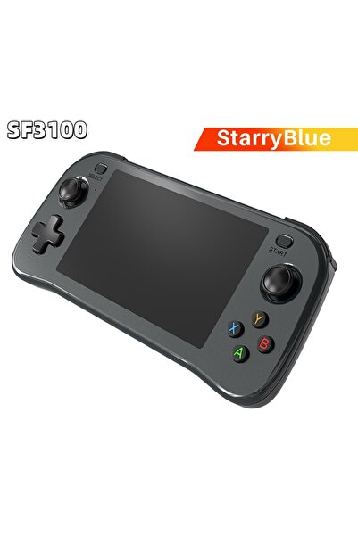 Choice6 جهاز ألعاب فيديو محمول كلاسيكي SF3100 أسود بسعة 64 جيجابايت مع شاشة 4...