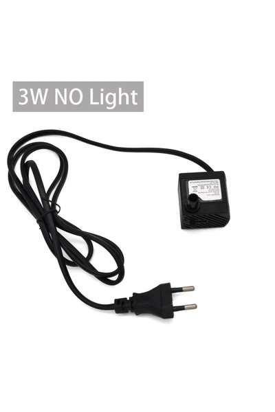Choice3 مضخة نافورة LED بقوة 3 واط و5 واط بدون إضاءة 220 فولت لتزيين أحواض ال...