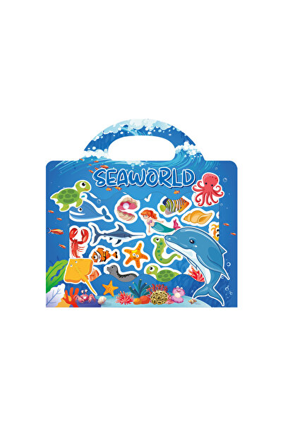 Choice6 2 New Children Reusable Scene Cute Stickers DIY Puzzle Sticker Games ...