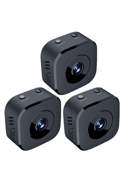 Choice 3PCS Security Camera HD Mini Full Color Night Vision High Definition W...
