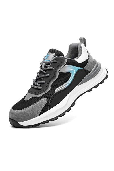 Choice 41 Black Four Seasons E Breathable labor protection shoes, safety shoe...