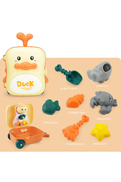 Choice3 Duck Kids Beach Toys Baby Beach Play Toys Sandbox Kit Summer Toys Bea...