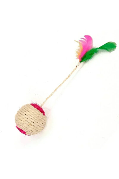 Choice Random color 1Pc Cat Toy Sisal Scratching Ball Training Interactive To...