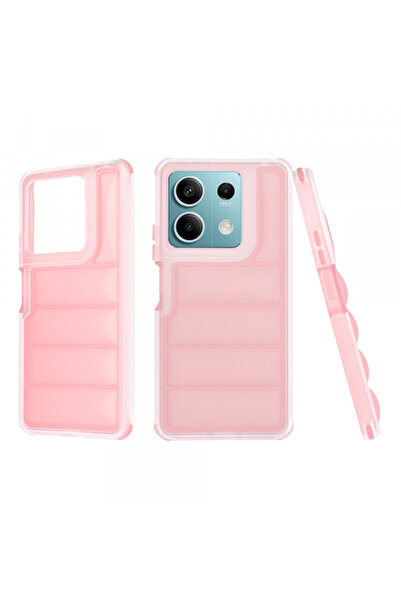 Xiaomi Husa pentru Redmi Note 13 5G, Techsuit, Wave Shield, Roz