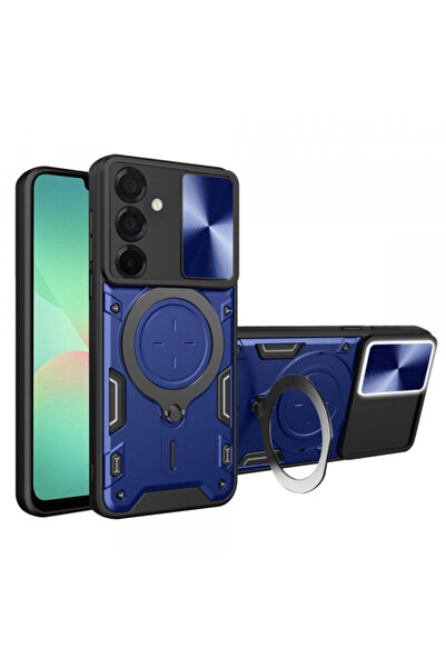Samsung Husa pentru Galaxy A26 A266, Techsuit, CamGuard Pro, Albastra