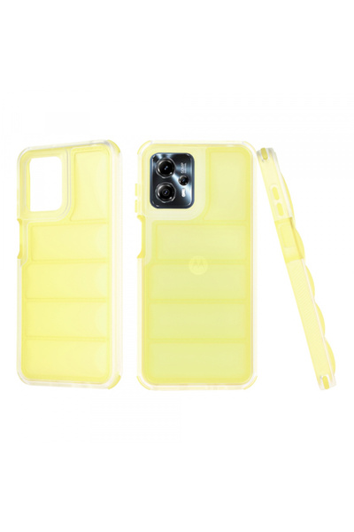 Motorola Husa pentru Moto G13 / G23 / G53, Techsuit, Wave Shield, Galbena