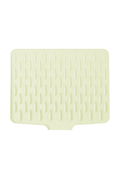 Choice beige Silicone Dish Drying Mat With Tilted Design For Efficient Water ...