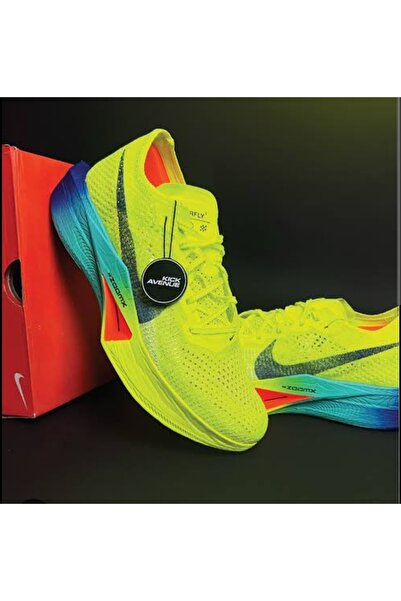 Nike Ανδρικά παπούτσια τρεξίματος Vaporfly 3 FW 2024-Λαχανί/Μπλε-45
