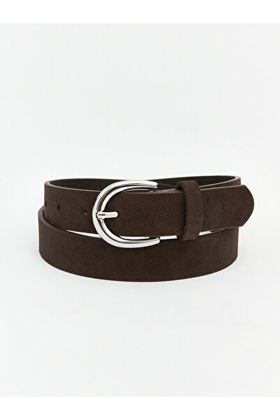 LC Waikiki Trendlucky Suede Look Women's Belt with a Difference