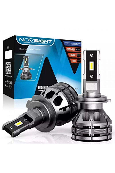 NOVSIGHT LED Λάμπες H7 9-32V 2 ΤΜΧ- 40W 7.500LM 6500K IP68 A500 N38