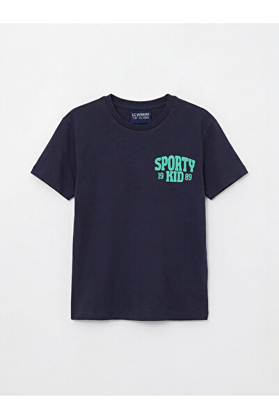 LC Waikiki Original Text Printed Boys' T-Shirt
