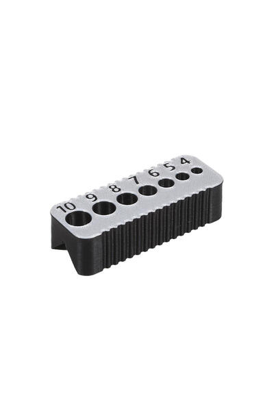 Choice1 gray Drill Guide For 4/5/6/7/8/9/10mm Holes Drill Bit DIY Drill Jig B...