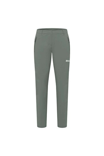 Jack Wolfskin Pantaloni de trekking pentru femei Hikeout R-Light Verde-40