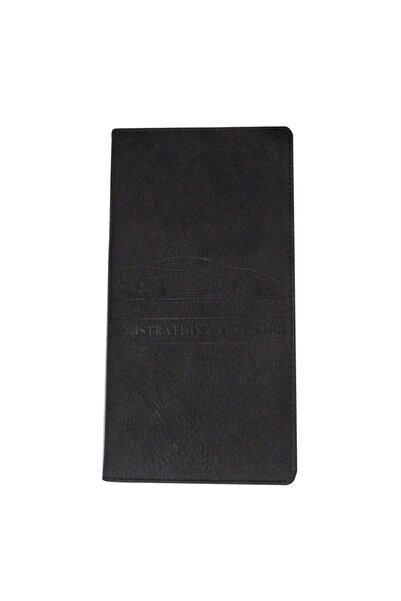 Choice4 black Men's Card Holder, Car Registration Vehicle License Insurance C...