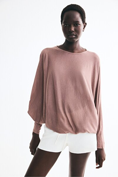 H&M Yarasa Kollu Üst