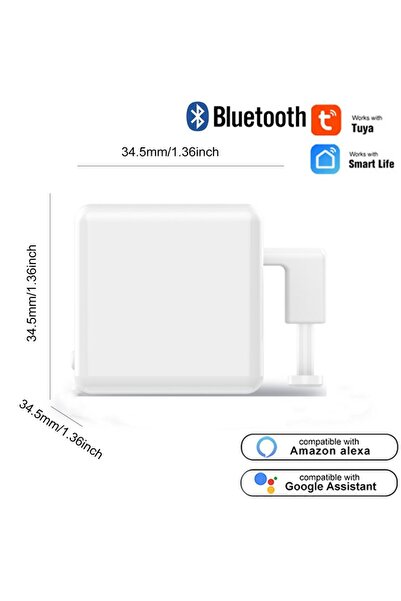 Choice White Fingerbot RSH Smart Fingerbot Switch Timer Control Compatible wi...