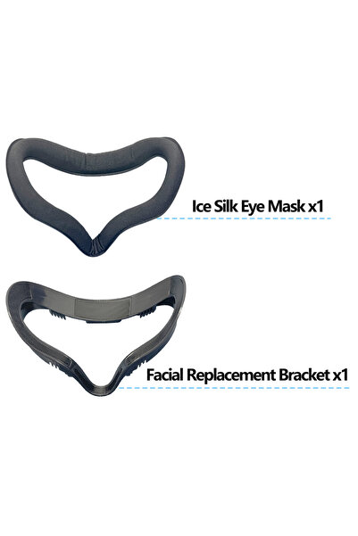 Choice Dark Grey Suitable for Meta/Oculus Quest2 Face Replacement Stand Eye M...