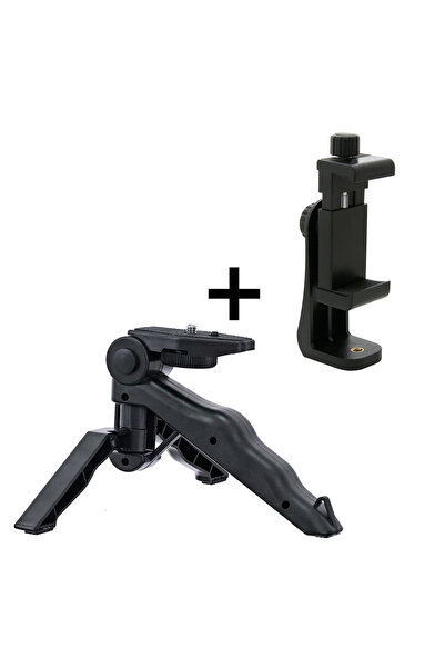 choice2 Tripod phone holder Phone Holder Portable Tripod Foldable Desktop Mob...