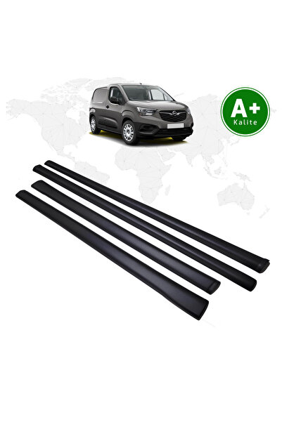 FA OTOMOTİV Opel Combo Panelvan Marşpiyel Kaplaması 4 Parça 2019 Model ve Son...