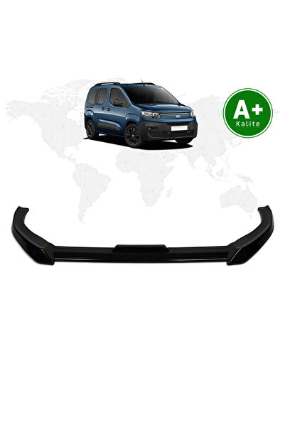 FA OTOMOTİV Fiat Doblo Ön Lip Parlak Siyah 2023 Model ve Sonrası