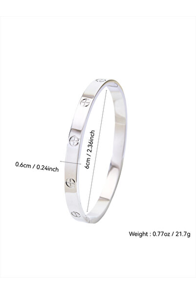 choice2 B A 1-piece 18K gold-plated stainless steel ladies' gold bracelet, a ...
