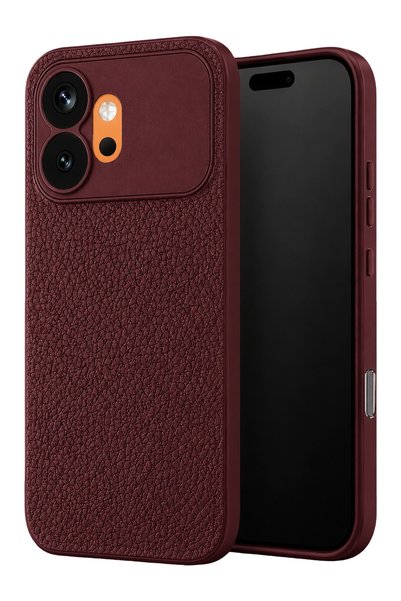 New Face جراب DRNDS Honor 600 Thermax من السيليكون (214921) - أحمر داكن