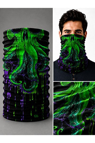 FG KONNİCHİWA DRY HEAD Bone Ghost Ghost Motor Cycling Face Mask Outdoor Buff ...