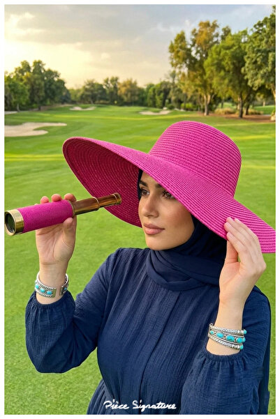 PIECE SIGNATURE Bring the Energy of Summer to Your Style! Eye-Catching 45 cm ...