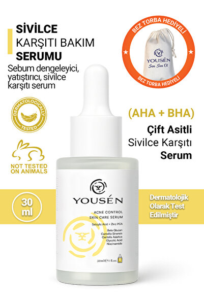 Yousen Akneye Eğilimli Ciltler İçin Mikrobiyom Destekleyici Akne Karşıtı Seru...