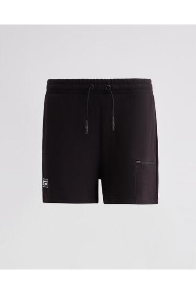 Kappa Authentic Tier One Lazard Women's Black Regular Shorts