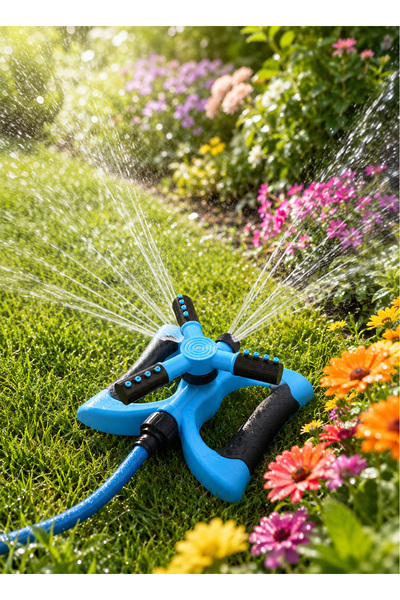 Yallabena Sprinkler Sprayer – 360 °   Rotating Sprinkler Head for Garden Irri...