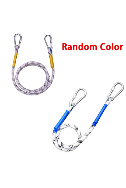 Choice1 Diameter 14mm 2m Random Color 1/2M 14mm Carabiner Outdoor Safety Elas...