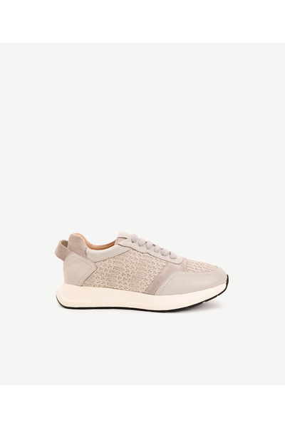 Yargıcı Triko Detaylı Sneakers