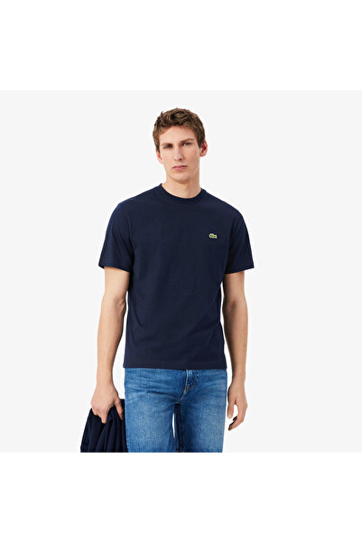 Lacoste Erkek Classic Fit Bisiklet Yaka Lacivert T-shirt