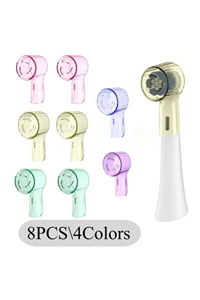 Choice 8PCS-4Colors 2-8Pcs Colors Toothbrush Dustproof Covers Caps Compatible...