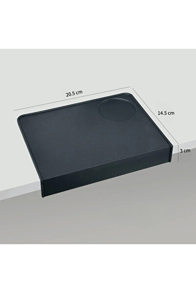 Choice Black Coffee Tamper Mat Pad Anti Skid Tamper Mat Barista Coffeeware Ta...