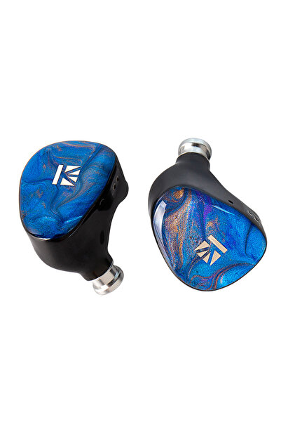Choice blue KBEAR KB02 10mm+10mm Dual IEM Hifi In-Ear Earphones with Detachab...
