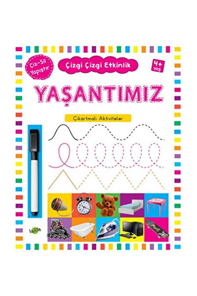 Kukla Yayınları Line by Line Activity: We Are 4 Years Old