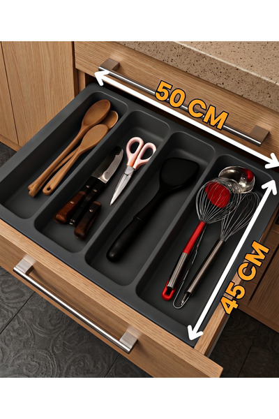 almital mobilya aksesuarları furniture accessories 50x45 cm. 4 Gözlü Antrasit...