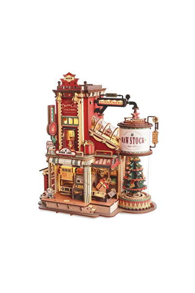 ROKR Puzzle 3D, Dream Gift Factory, lemn, ROKR, 449 piese