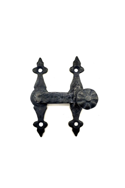 MEKs Antique Style Decorative Brass Door, Window Latch - 82X65 Mm, Oxide